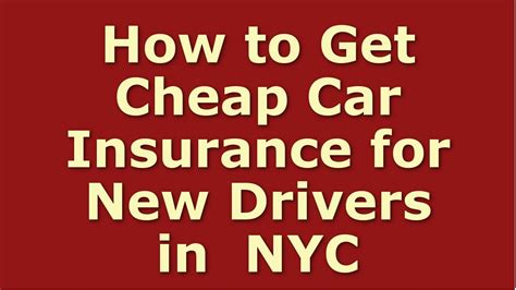 New Driver Best Car For Insurance